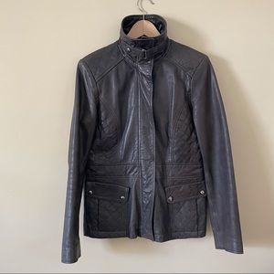 Marc New York Scuba Leather Jacket